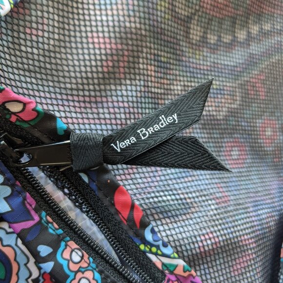 NWT Vera Bradley packing cubes, set of 3, mesh with zipper, 3 different sizes - Picture 6 of 14